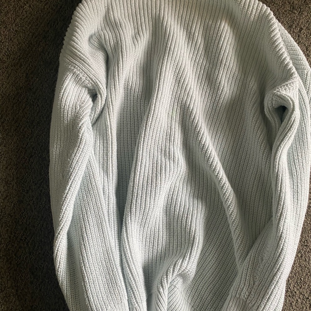 Off-White Ribbed Knit Sweater - Picture 5 of 5